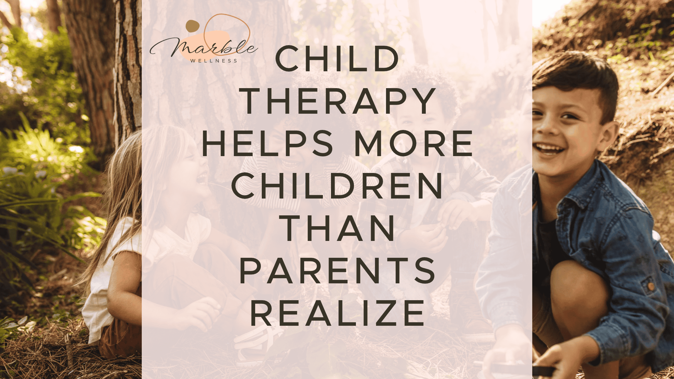 Child Therapy Helps More Children Than Parents Realize